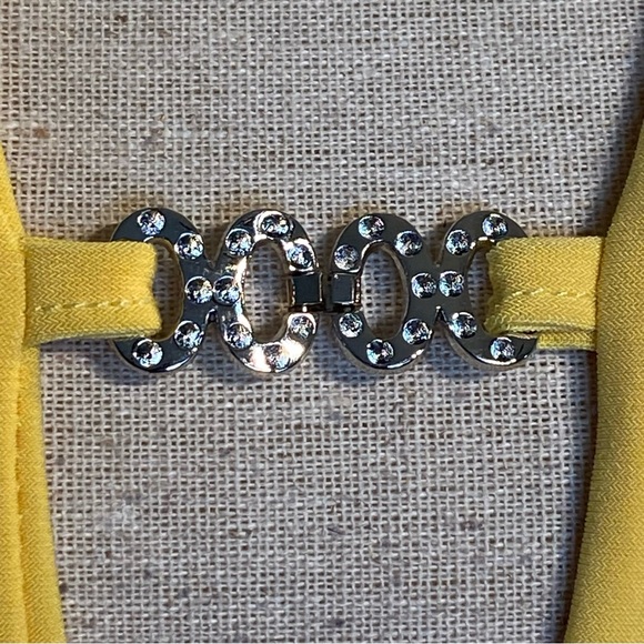 Rare Yellow Cut Out Open Back Maxi Dress - Picture 8 of 17